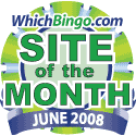 Bingo Site Of The Month - June 2008