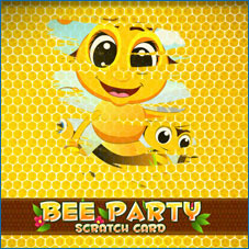 Bee Party Scratch Card