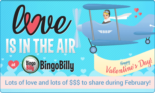 Love Is In The Air at BingoBilly