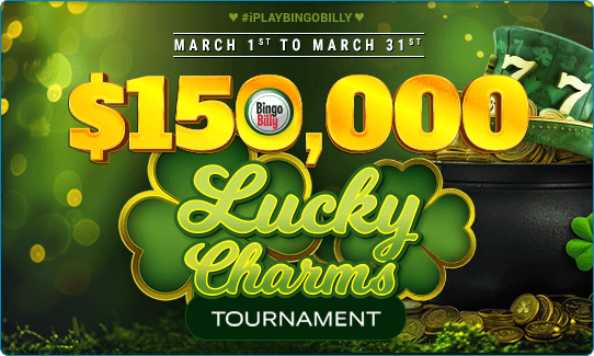 LUCKY CHARMS SLOTS TOURNAMENT